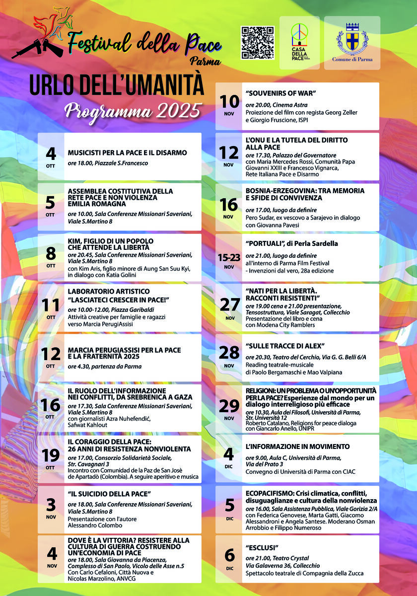 Festival Pace 2025 programma