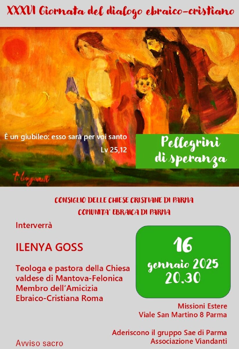 Giornata EbraicoCristiana Locandina