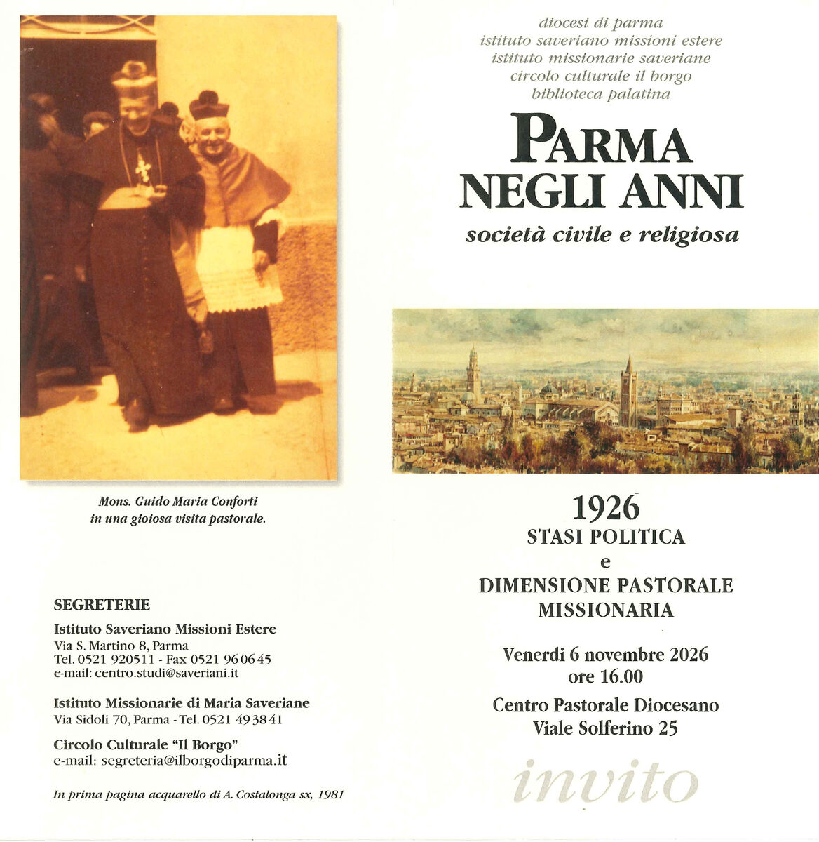 Parma negli anni 1926 1
