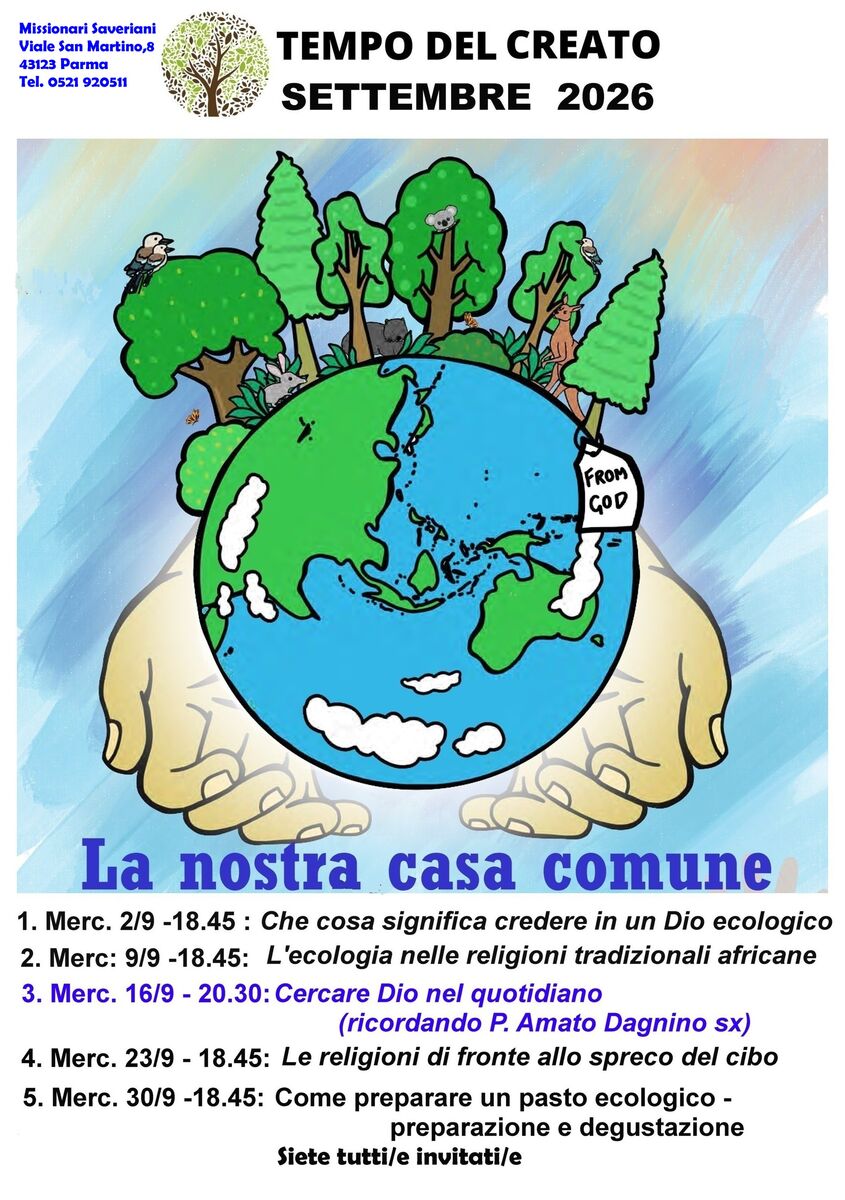 locandina tempo del creato PR 2026