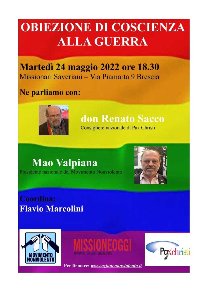 obiezione di coscienza alla guerra