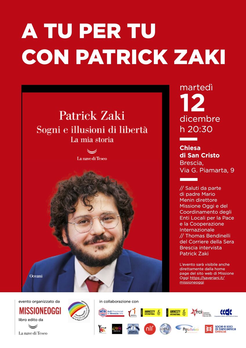a tu per tu con patrick zaki 2