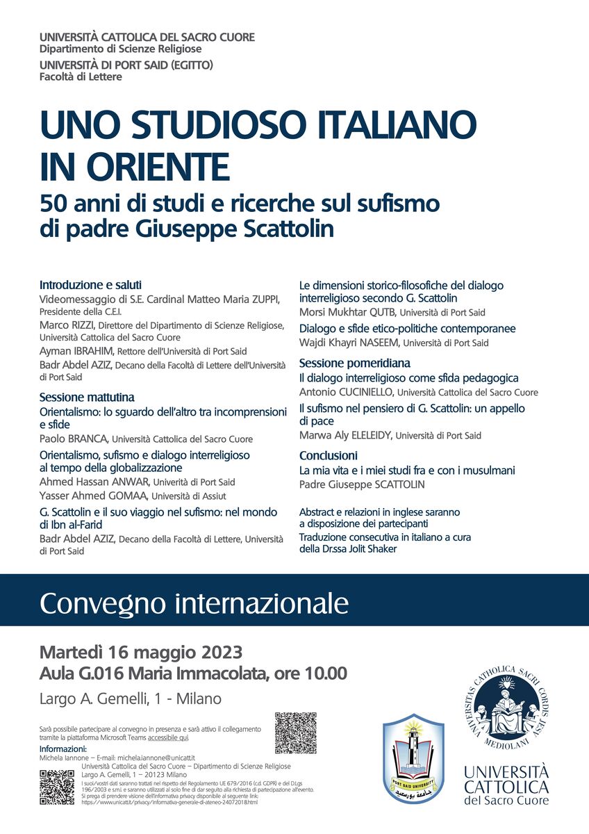 uno studioso italiano in oriente