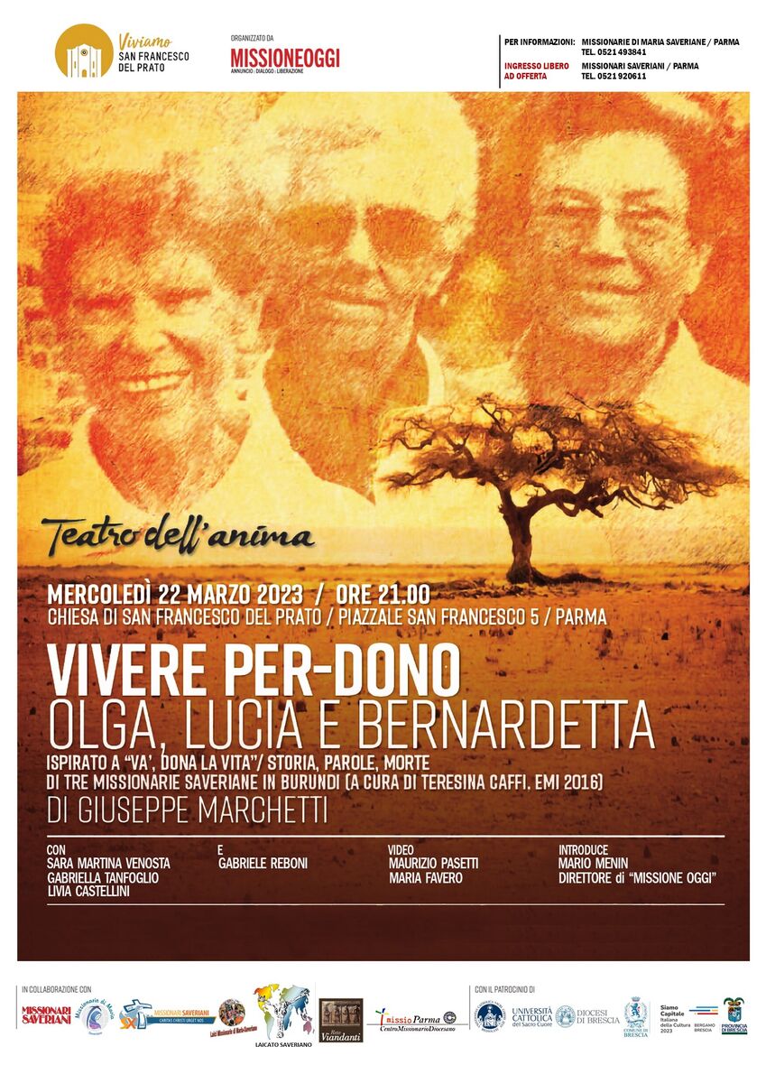 vivere per dono olga lucia e bernardetta