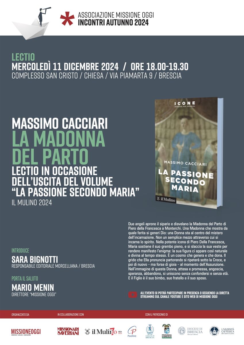 locandina la madonna del parto 11 12 24
