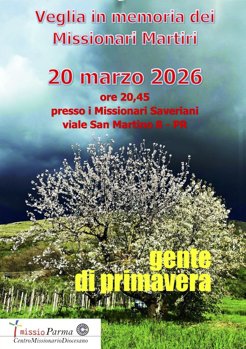 veglia in memoria dei missionari martiri