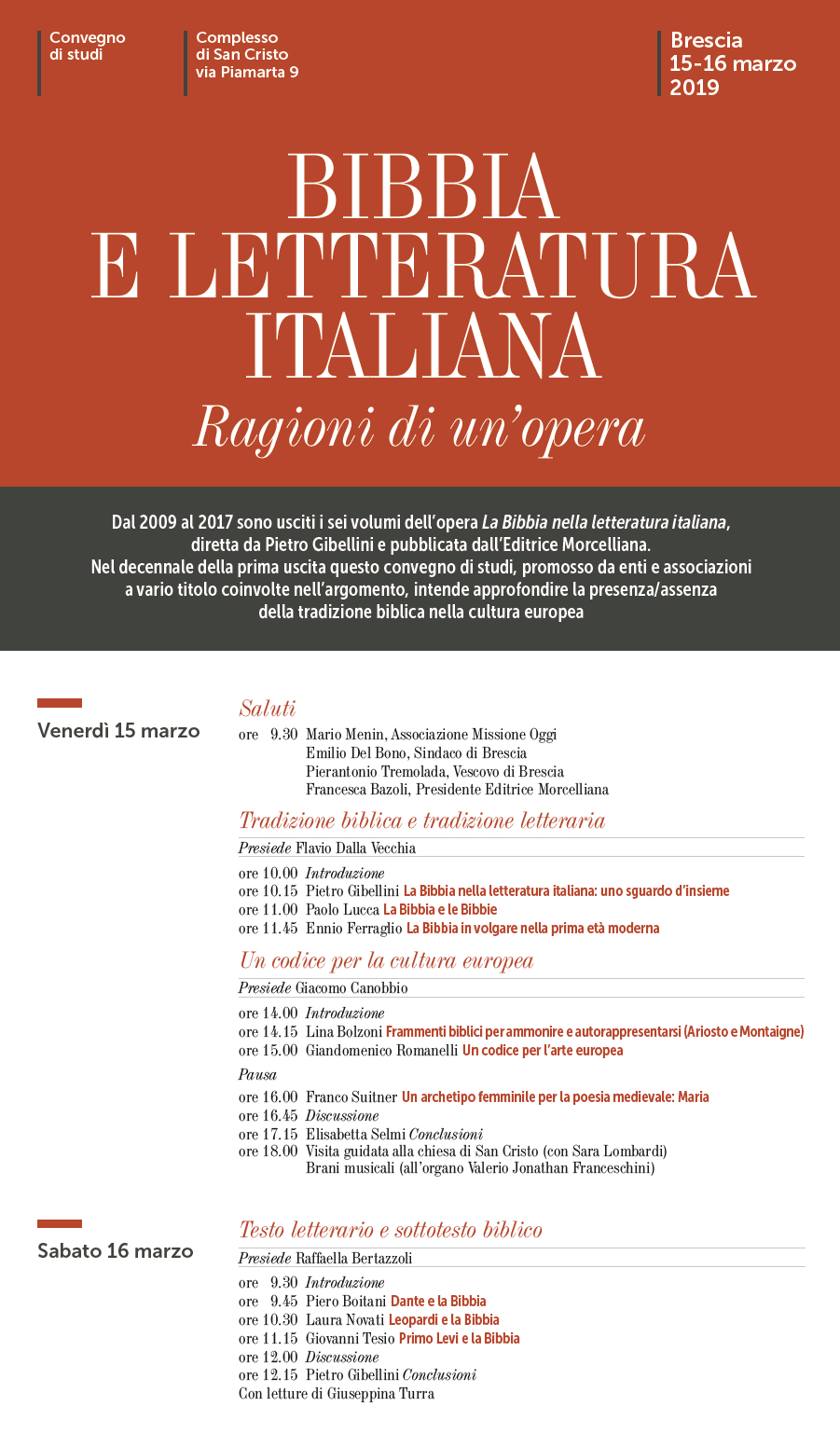 bibbia e letteratura italiana new