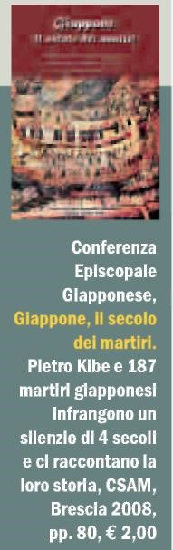 Giappone Martiri Libro