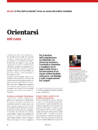 ORIENTARSI NEL CAOS