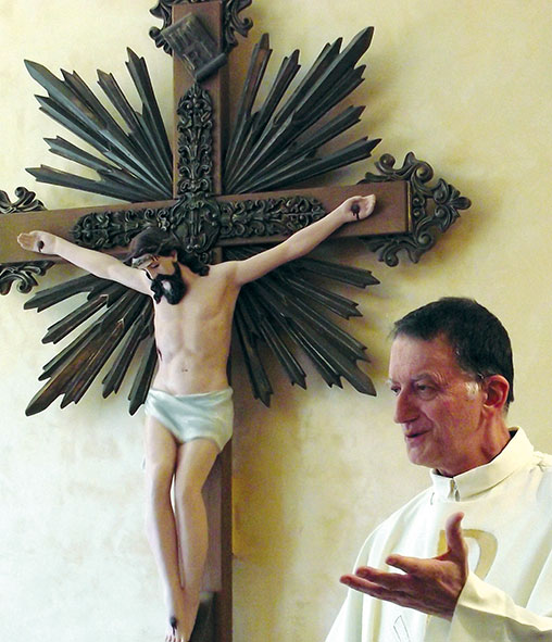 P. Luigi Menegazzo ha presieduto la celebrazione Eucaristica con i famigliari dei saveriani laziali.