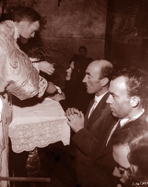 al Carrara prima Messa