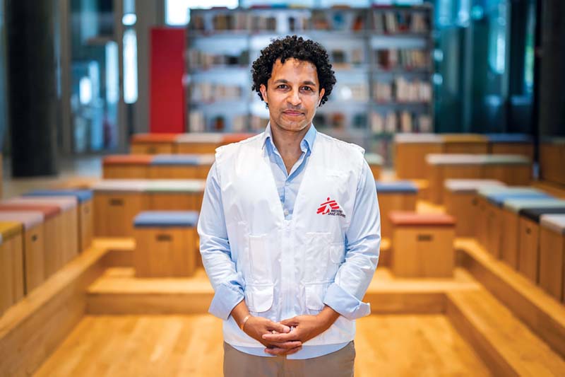 portrait pictures of Javid ABDELMONEIM, International President of MSF