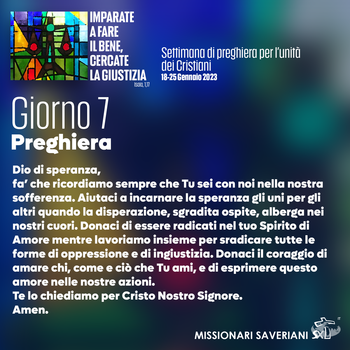 giorno 7