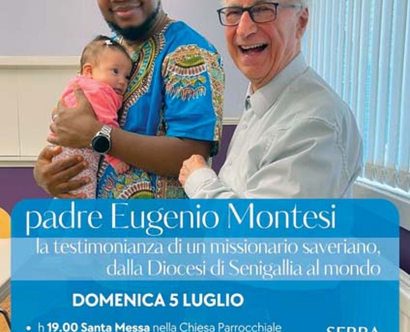 A Serra de’ Conti con p. Eugenio Montesi