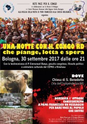 Una notte con il Congo che piange, lotta e spera...