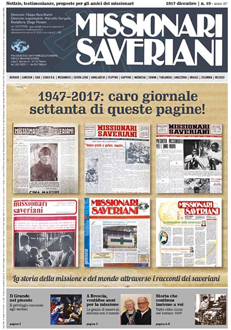 Da 70 anni ponte con la missione