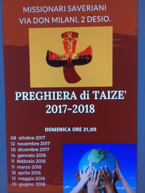 PREGHIERA DI TAIZE'